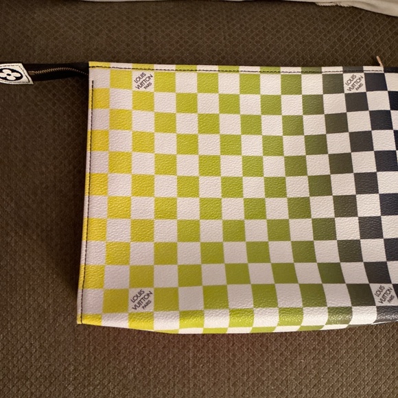 LOUIS VUITTON Canvas “Race Print” Poche Toilette 26 (NWOT) RARE - Picture 4 of 12